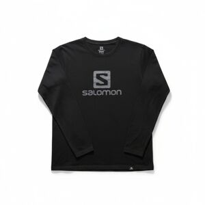 Salomon Black Long Sleeve Tee Athletic Comfort